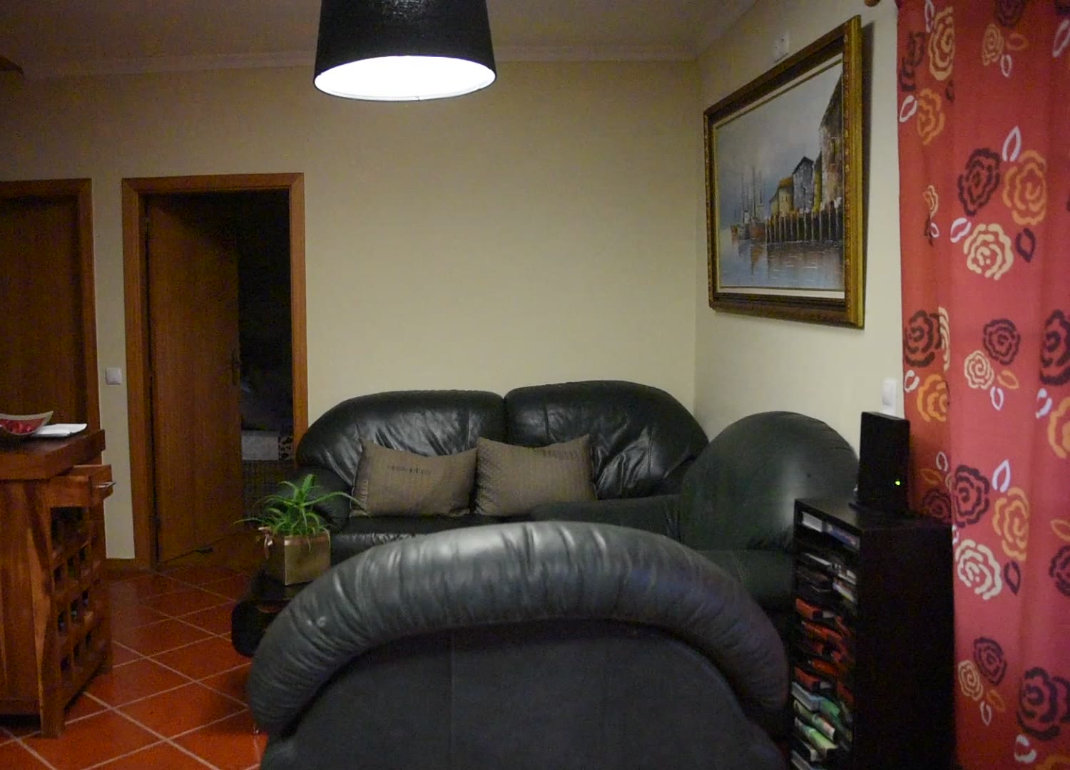 Sala de estar da Quinta de S. Vicente